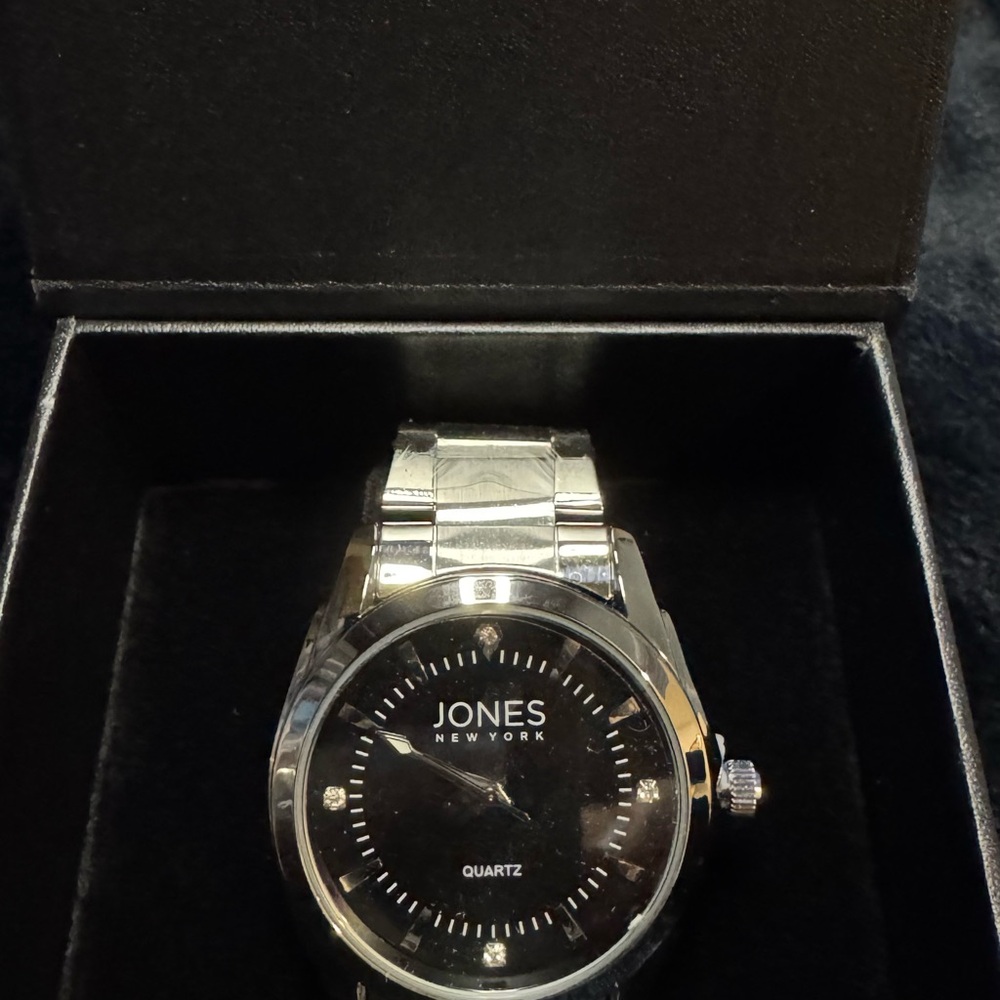 Jones New York Silver Watch